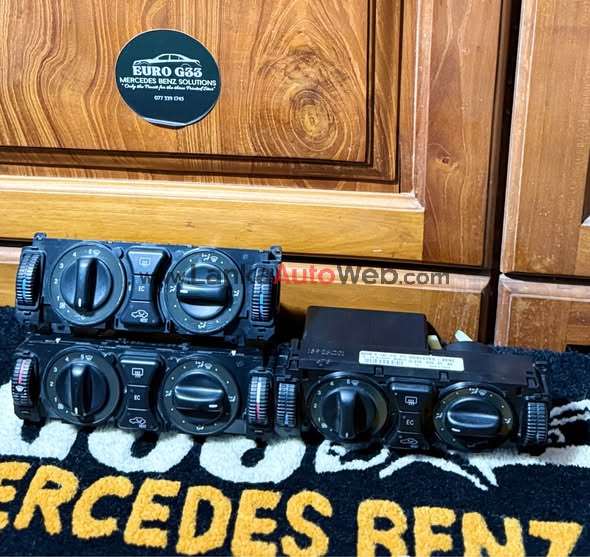 Mercedes Benz W210 climate control units (E class) 