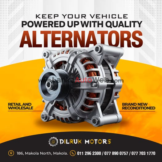 Keep Your Vehicle Powered Up with Quality Alternators!